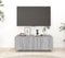 vidaXL - Tv-meubel - 100x35x40 - cm - bewerkt - hout - grijs - sonoma - eikenkleurig
