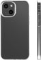 Vivanco iPhone 13 - Soft Case - Ultra dun TPU - Transparant