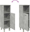 vidaXL - Badkamerkast - 30x30x95 - cm - spaanplaat - betongrijs