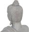 Beeld Boeddha Grijs 46,3 x 34,5 x 61,5 cm