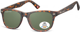 Montana MP10A- Zonnebril - wayfarer model - havana- polarizerend