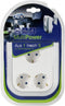 REV 0020330112-EF 3-voudig Stopcontactsplitter Wit