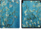 3-Vouw sleepcover hoes - Geschikt voor Lenovo Tab E10 - Van Gogh Amandelboom