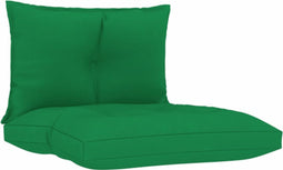 vidaXL - Palletkussens - 2 - st - stof - groen