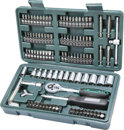Brüder Mannesmann M29166 Dopsleutelset Metrisch 1/4 (6.3 mm) 130-delig