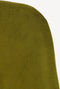 Mica Decorations Montelli - Eetkamerstoel - Velvet - Groen (set van 4)