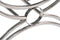 Kruk DKD Home Decor Bruin Crème Zilverkleurig Donkerbruin Staal 53 x 40 x 43 cm