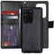 iMoshion Hoesje Geschikt voor Samsung Galaxy S20 Ultra Hoesje Met Pasjeshouder - iMoshion Uitneembare 2-in-1 Bookcase met rits - Zwart