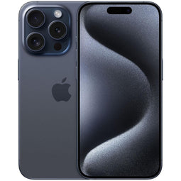 Apple iPhone 15 Pro - Blauw titanium - 128 GB - Dubbele fysieke simkaart