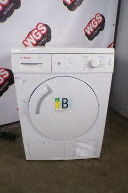 Bosch WTE84101FG - Condensdroger 6 kg - Hoogte 84.2 cm - Breedte 60 cm - Diepte 62.5 cm - Kleur Wit - Taal bedieningpaneel Duits