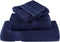 vidaXL - Handdoeken - SOLUND - 4 - st - 600 - g/m² - 50x100 - cm - marineblauw