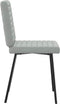 vidaXL - Eetkamerstoelen - 2 - st - fluweel - lichtgrijs
