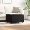 vidaXL - Salontafel - Zwarte - Eik - 60x60x38 - cm - Geengineerd - Hout
