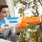 NERF Super Soaker Twister - Waterpistool - 2 draaiende waterstralen - Blauw Oranje Wit