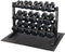 Body-Solid GDR363B - 3-Laags Dumbbell Rek - Ruimtebesparend en duurzaam - Zwart
