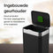 Loftey Prullenbak (2023) - 60L - Push/Touch - Zwart/RVS