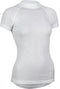 Avento Thermoshirt - Korte Mouw - Dames - Drop-needle techniek - Wit - Maat 36