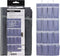Storage Solutions Deur/Kast Organizer - Hangend - 16 Vakken - Antraciet Grijs - 45 x 110 cm