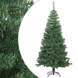 vidaXL - Kunstkerstboom - met - standaard - 230 - takken - 120 - cm