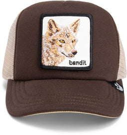 Goorin Bros The Chaser - Kinderpet - Geborduurde vos Bandit - Bruin (1 stuk)