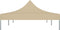 vidaXL - Partytentdak - 270 - g/m² - 6x3 - m - beige