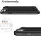 iMoshion Hoesje Geschikt voor iPhone SE (2022) / SE (2020) / 8 / 7 Hoesje Shockproof - iMoshion Rugged Hybrid Carbon Case - Zwart