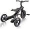 Globber Trike 4 in 1 Deluxe Play in Zwart-Grijs