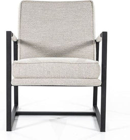 Furnilux - Fauteuil Isaac - Fauteuils Met Armleuning - Fauteuil Relax - Lounge Stoel - Beige Brave