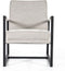 Furnilux - Fauteuil Isaac - Fauteuils Met Armleuning - Fauteuil Relax - Lounge Stoel - Beige Brave