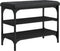 vidaXL - Schoenenbank - 62x32x47 - cm - bewerkt - hout - zwart