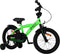 AMIGO Explorer Jongensfiets 16 Inch - Kinderfiets voor 4 tot 6 Jaar - 100-115 cm - Groen/Zwart