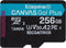 Kingston Canvas Go! Plus - microSDXC 256GB - UHS-I U3 V30 A2 - met SD-adapter