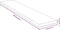 vidaXL - Wandschap - 100x20x4 cm - bamboe