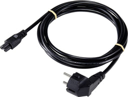 Sygonix SY-5043498 Laptop Netkabel Zwart 3.00 m