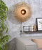 GOOD&MOJO Wandlamp Kalimantan - Bamboe/Zwart - Ø60cm - Binnen Modern