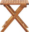 vidaXL - Salontafel - inklapbaar - 40x40x40 - cm - massief - acaciahout