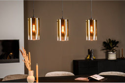 Hanglamp Force 3-lichts - Goud | BY-OLAF