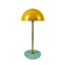 ALONG LED Mini Tafellamp - Set van 2 - Curry Turquoise (2 stuks)