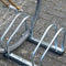 Dunlop Fietsenrek - Aluminium - Geschikt voor 2 fietsen - 26,5 x 40 x 32,5 cm (H x B x D)