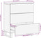 vidaXL - Dressoir - 60x34x75 - cm - massief - ruw - mangohout