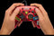 PowerA NSGP0124-01 - Bedrade Gamecontroller - Ergonomisch ontwerp - Rood