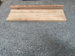 Wandplank Bibi mangohout 60 cm - Lichtbruin