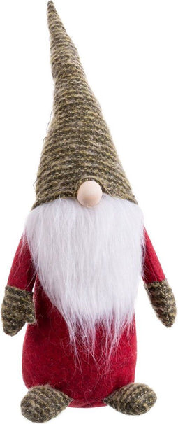 Christmas Kerstversiering Rood Groen Hout Zand 50 Cm