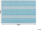 NAGPUR - Outdoor kleed - turquoise - 120 x 180 cm - Polypropyleen