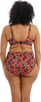 Elomi Kotiya Mid Rise Bikini Brief - Bikinibroekje - Terracotta Panterprint