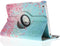 Tablet Hoes Geschikt voor iPad Mini 1 (2012) / iPad Mini 2 (2013) / iPad Mini 3 (2014) - 360° Draaibare Design Bookcase - Roze / Meerkleurig /Pink Blossom