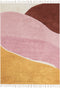 XINALI - Vloerkleed - Meerkleurig/Roze - 140 x 200 cm - Katoen