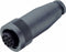 binder 99-0718-00-13 Ronde connector Koppeling, recht Totaal aantal polen: 12 + PE Serie (ronde connectors): 694 1 stuk(s)