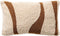 Dutch Decor CARLEE - Kussenhoes 30x50 cm - met teddy krullen in aardetinten - Tofu - wit - met rits