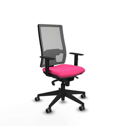 Piqueras y Crespo 1D066G0 - Bureaustoel - Verstelbare hoogte met armleuning - Roze